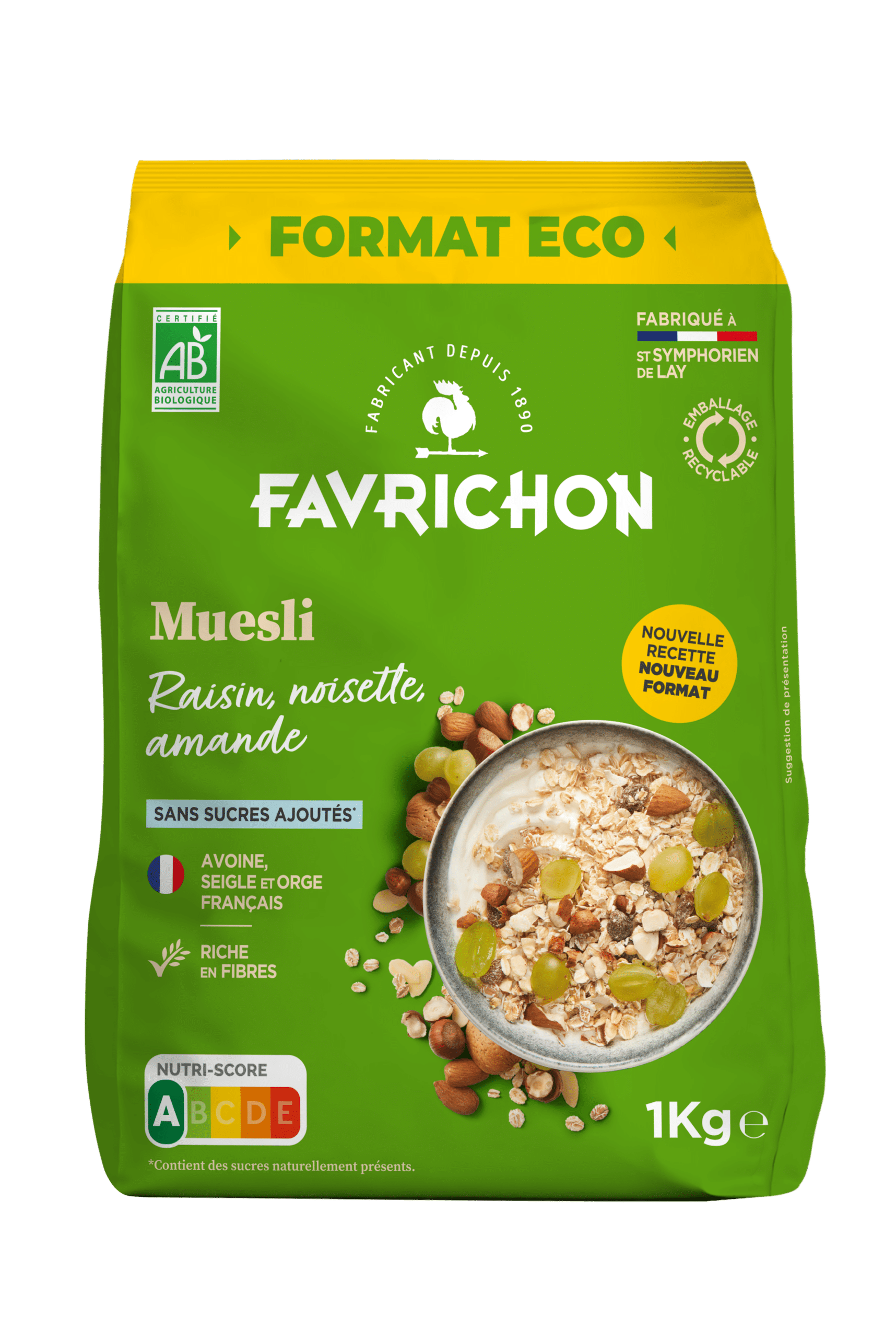 Muesli-Raisins-Noisettes