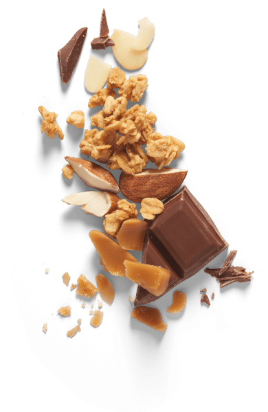 Muesli Croustillant Caramel, chocolat & amande - Favrichon